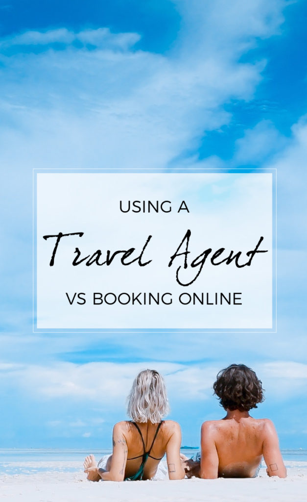 travel agent versus online booking